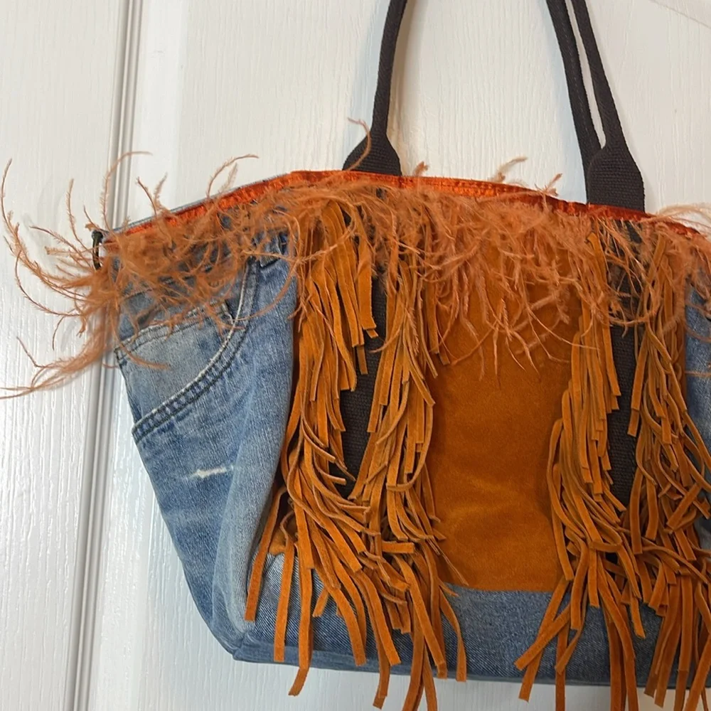 Free People X Stefano Ghilardi Ibiza Fringe Tote